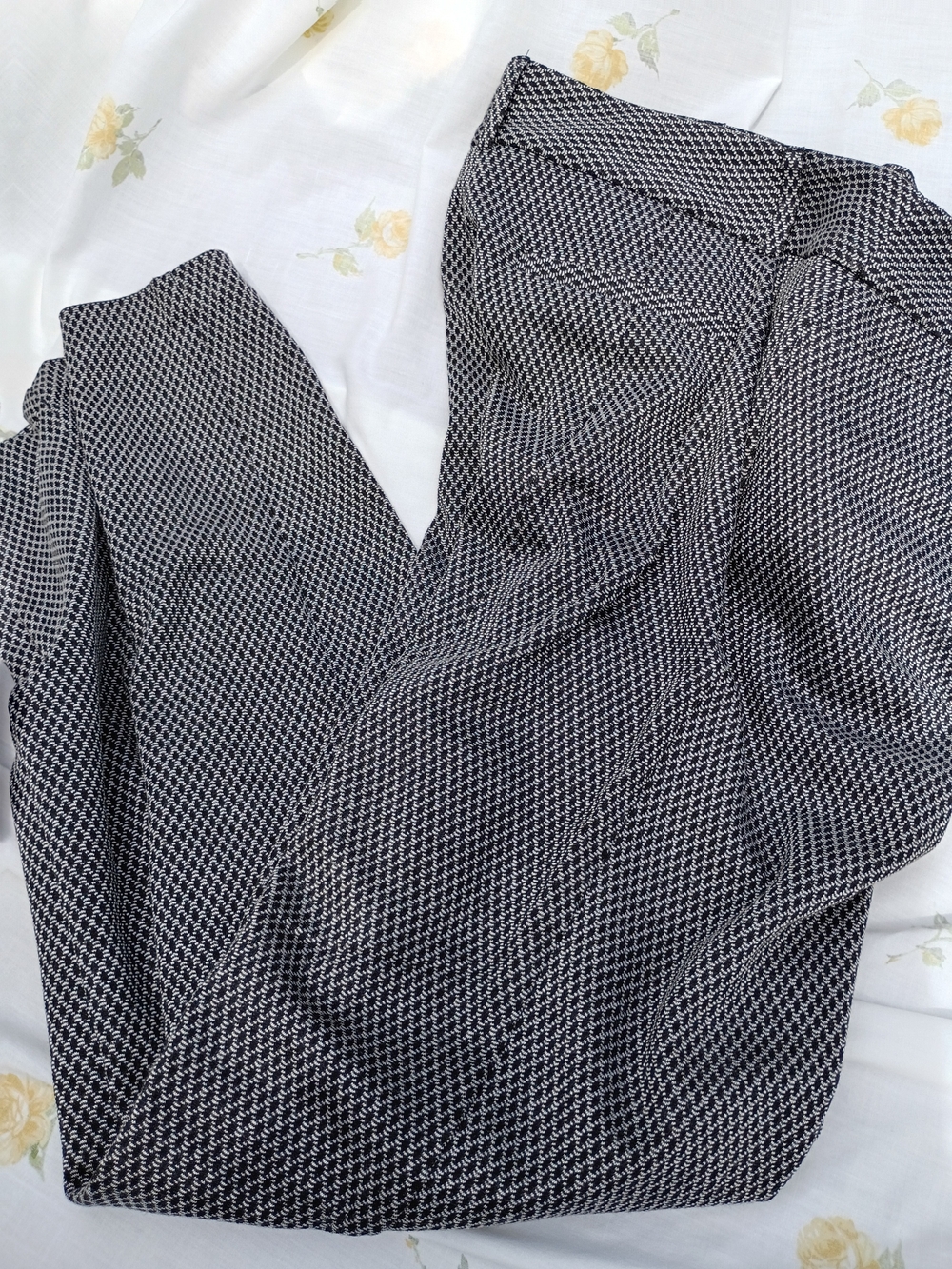 Elle Black and White Skinny Dress Pants
